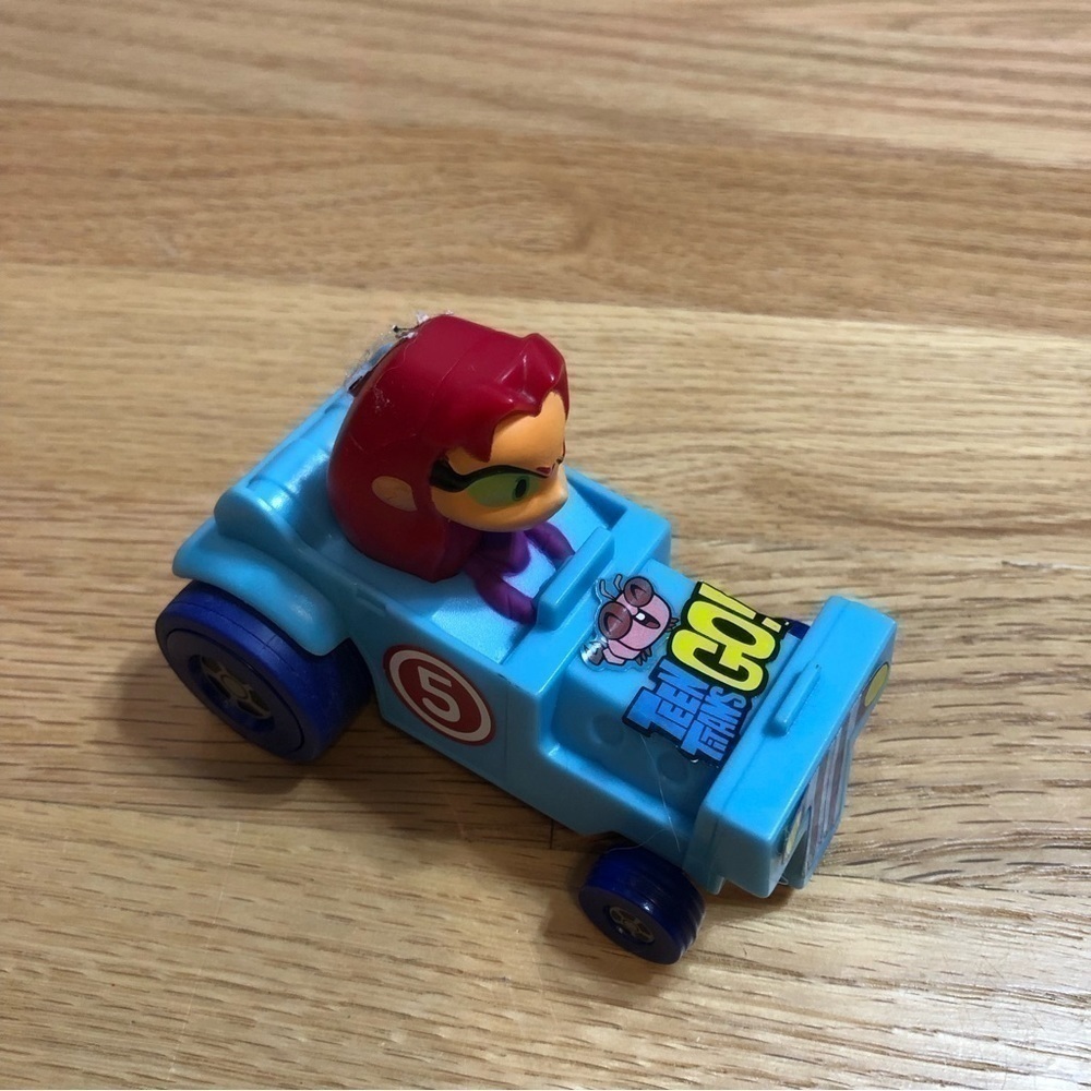 Teen Titans Go Car Toy Blue Kids Vintage #5 Starfire